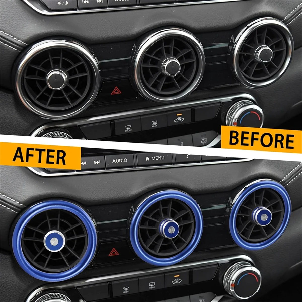 Крышка вентиляционного отверстия переменного тока для Nissan Sentra 14-го поколения 2020-2023_A60E
Крышка вентиляционного отверстия переменного тока для Nissan Sentra 14-го поколения 2020-2023_A60E