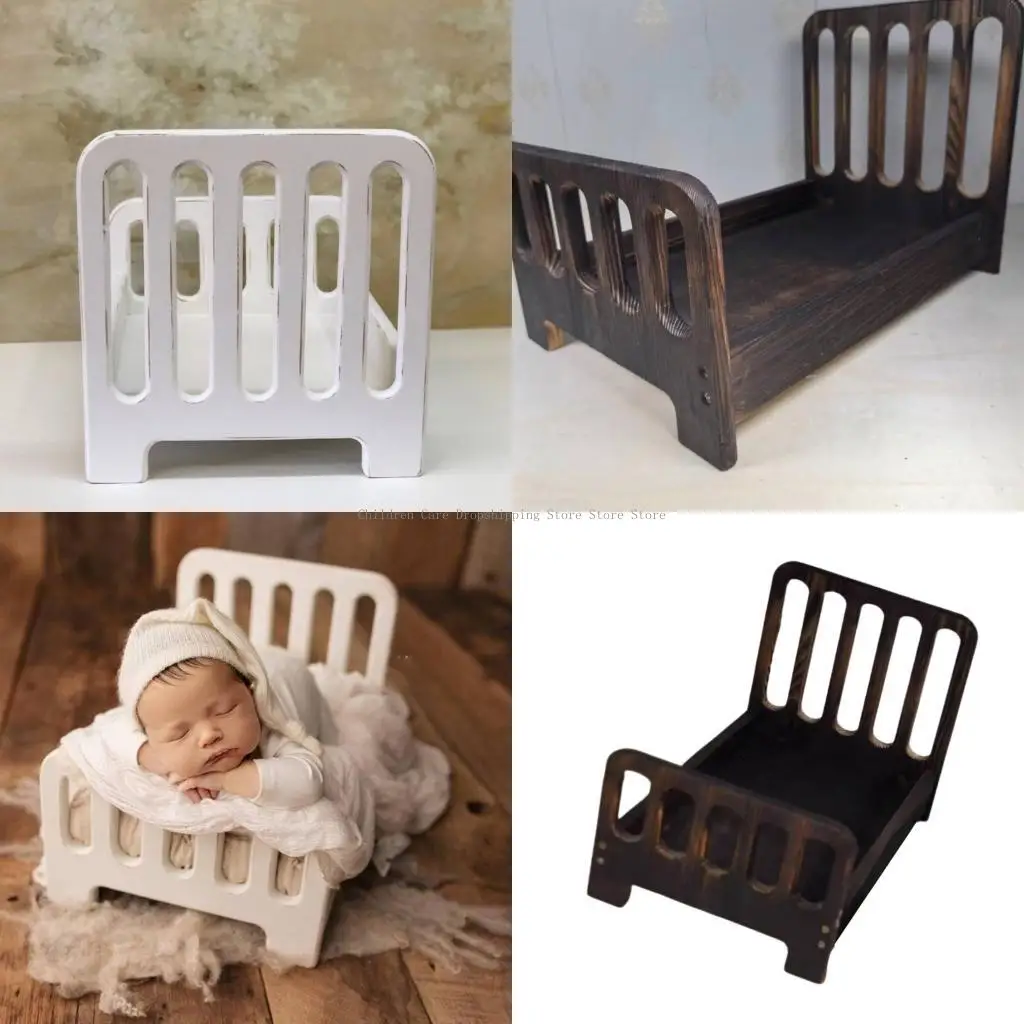 Newborns Photography Wooden Bed Props for Studio and Outdoor Photoshoots Assist
Newborns Photography Wooden Bed Props for Studio and Outdoor Photoshoots Assist