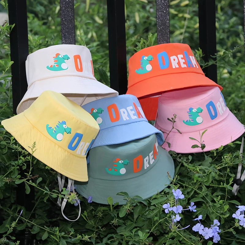 Cute Dinosaur Spring Autumn Thin Fisherman Hat Baby Sunshade Cap Cartoon UV Protection Hat Breathable Cap For Children
Cute Dinosaur Spring Autumn Thin Fisherman Hat Baby Sunshade Cap Cartoon UV Protection Hat Breathable Cap For Children