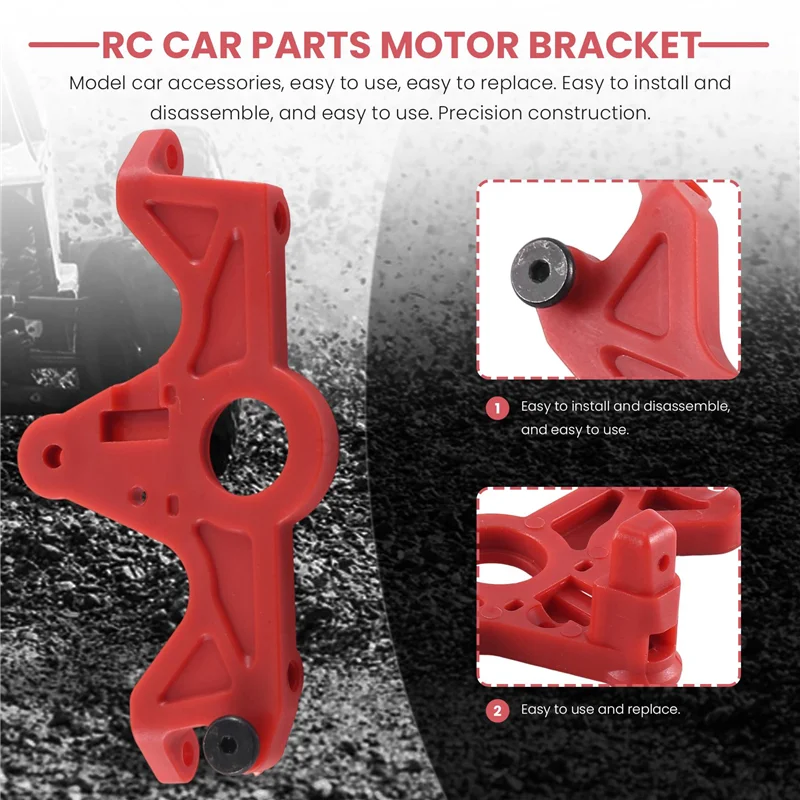 Excellent-Nylon Motor Mount Holder For 1/10 Traxxas Slash Rustler 4X4 VXL HQ727 Remo RC Car Upgrade Parts
Excellent-Nylon Motor Mount Holder For 1/10 Traxxas Slash Rustler 4X4 VXL HQ727 Remo RC Car Upgrade Parts