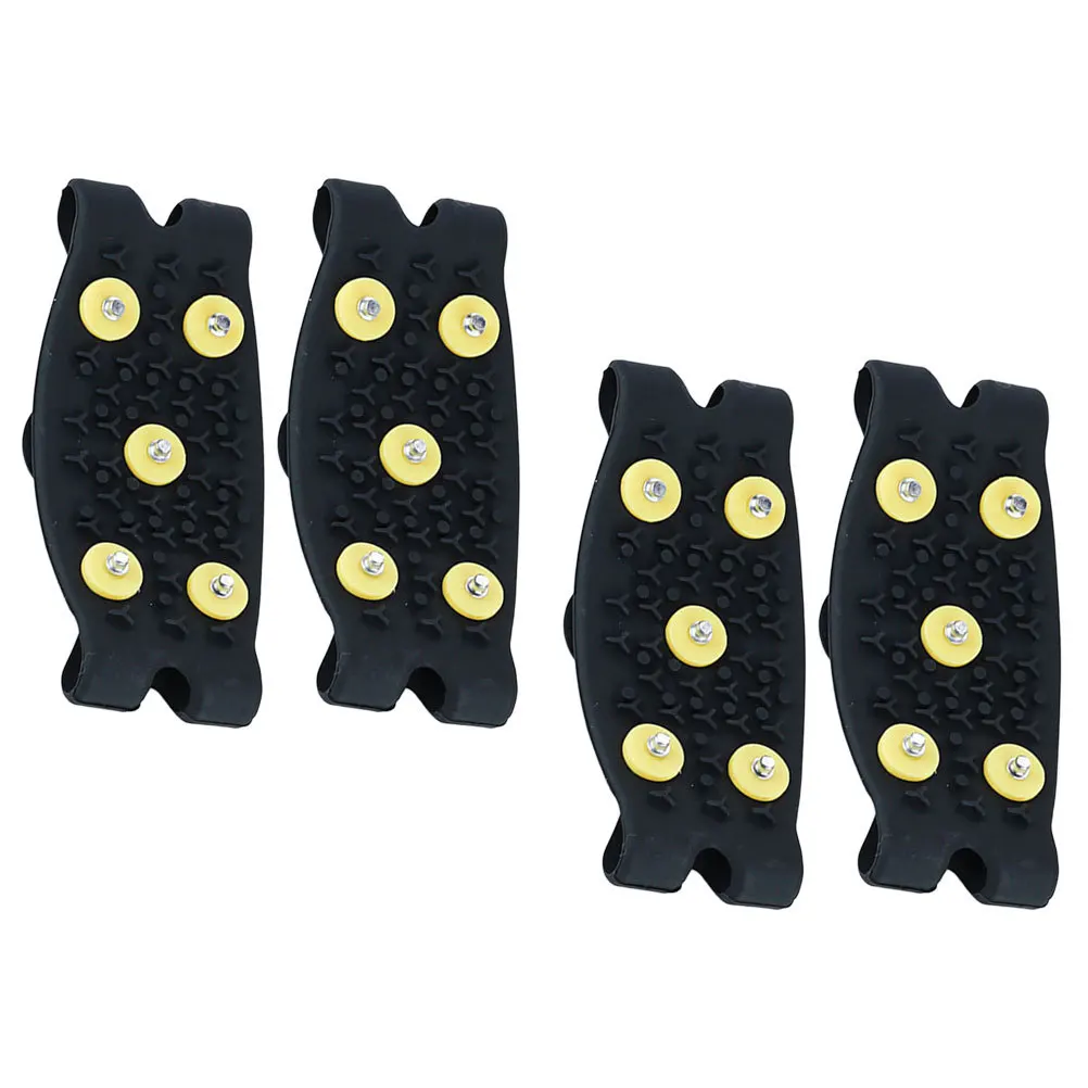 2Pairs Shoe Ice Grippers Spike Non Slip Snow Shoes Grippers Climbing Hiking Outdoor Supplies Anti Slip Shoe Cover Traction
2Pairs Shoe Ice Grippers Spike Non Slip Snow Shoes Grippers Climbing Hiking Outdoor Supplies Anti Slip Shoe Cover Traction