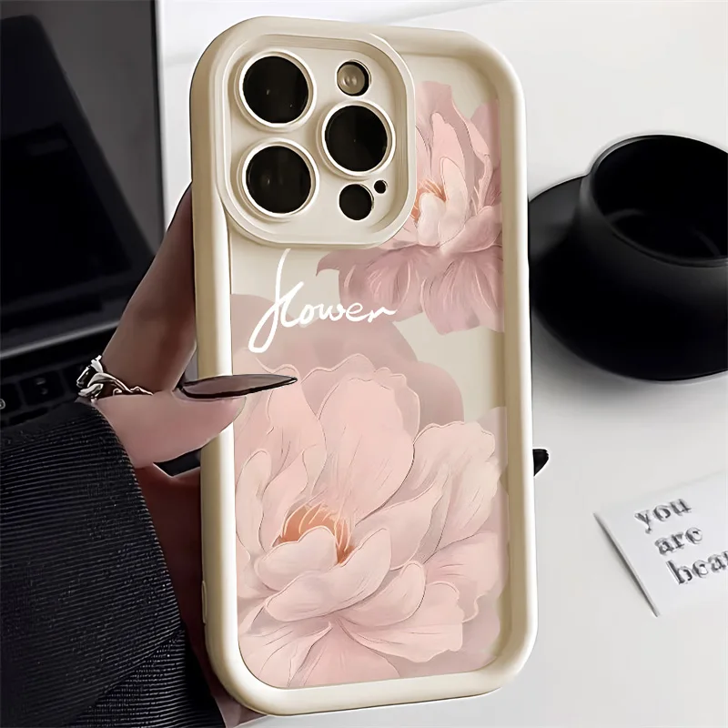 Beautiful Flower Phone Case For iPhone 11 13 15 14 12 16 Pro Max 16e 7 8 Plus XR X XS SE Soft Liquid Silicone Shockproof Cover
Beautiful Flower Phone Case For iPhone 11 13 15 14 12 16 Pro Max 16e 7 8 Plus XR X XS SE Soft Liquid Silicone Shockproof Cover