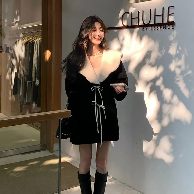 Lamb Wool Jacket Women Harajuku French Style Parisian European Continental Western Elegant Refined Sophisticated Chic Fashion GF
Lamb Wool Jacket Women Harajuku French Style Parisian European Continental Western Elegant Refined Sophisticated Chic Fashion GF