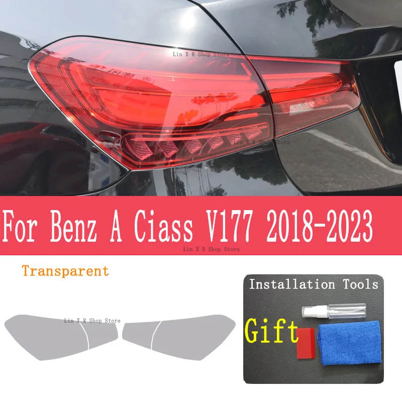 For Benz A Ciass V177 2023 2022 2018 Car rear headlight protective sticker headlight TPU smoked black tail light protective film
For Benz A Ciass V177 2023 2022 2018 Car rear headlight protective sticker headlight TPU smoked black tail light protective film