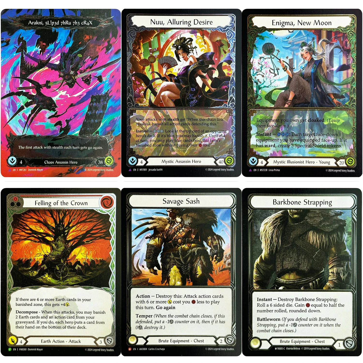 FAB Cold Foil TCG Proxy Игровые карты Barkbone Обвязка Savage Sash Nuu,Alluring Desire Enigma,New Moon Felling of the Crown Toys 
FAB Cold Foil TCG Proxy Игровые карты Barkbone Обвязка Savage Sash Nuu,Alluring Desire Enigma,New Moon Felling of the Crown Toys