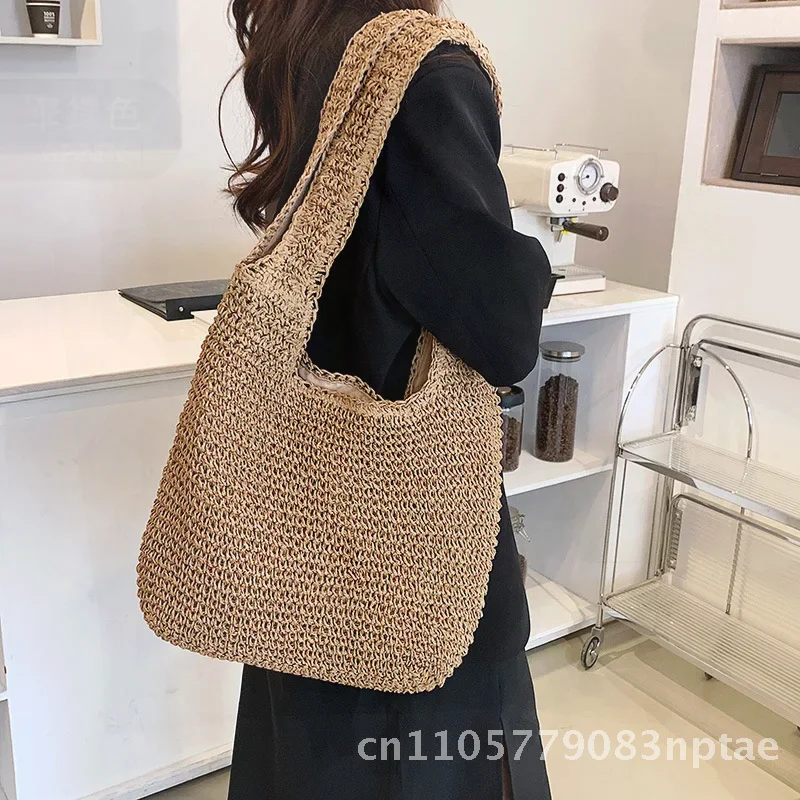 Vintage Handmade Woven Raffia Rattan Shoulder Bag 2023 Bohemian Ladies Summer Travel Casual Tote Beach Shopping Vacation
Vintage Handmade Woven Raffia Rattan Shoulder Bag 2023 Bohemian Ladies Summer Travel Casual Tote Beach Shopping Vacation