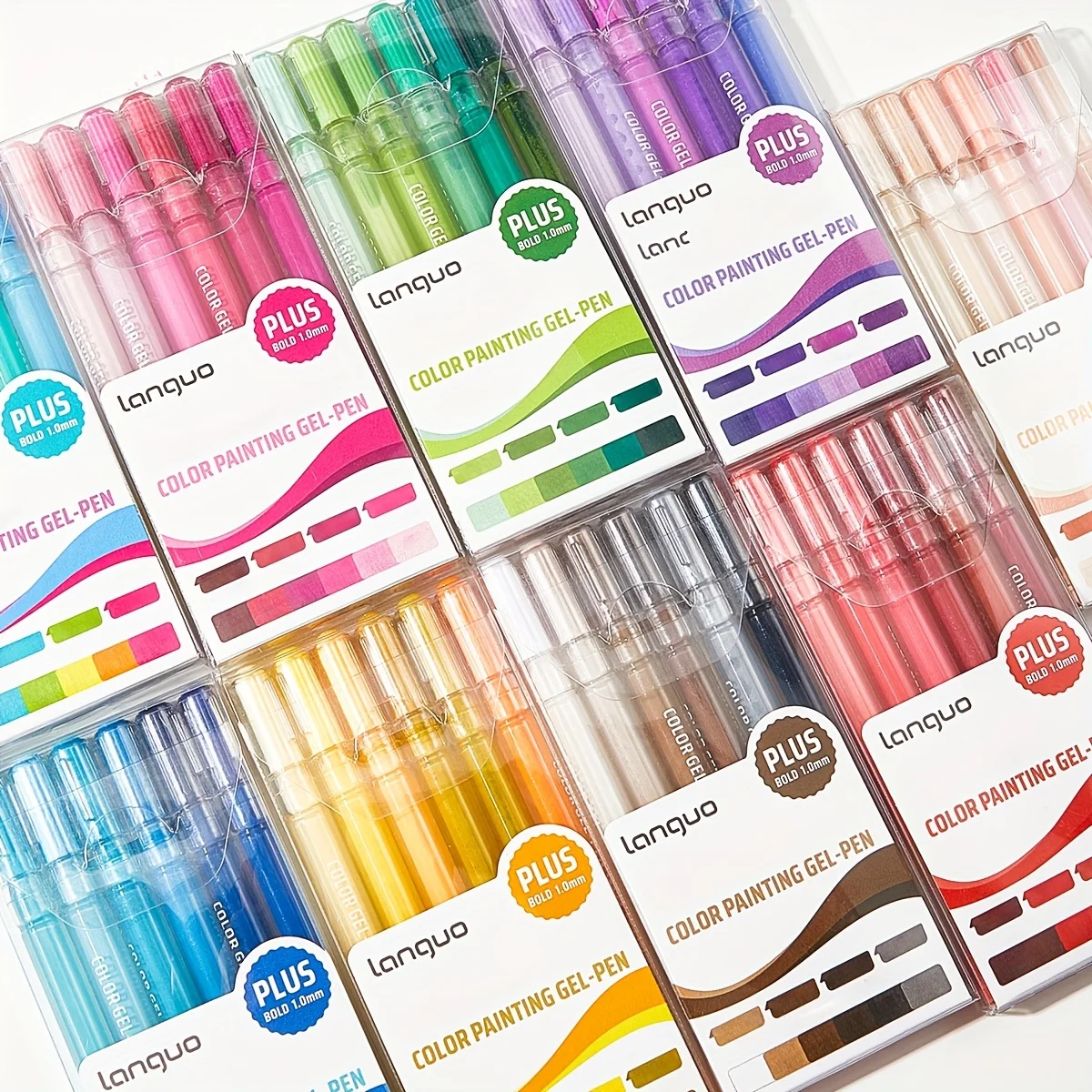 6pcs/sets Gel Pen Set 1.0mm Color Painting Gel Pens Smooth Writing Highlighter Drawing Marker for School Office Art Supplies
6pcs/sets Gel Pen Set 1.0mm Color Painting Gel Pens Smooth Writing Highlighter Drawing Marker for School Office Art Supplies