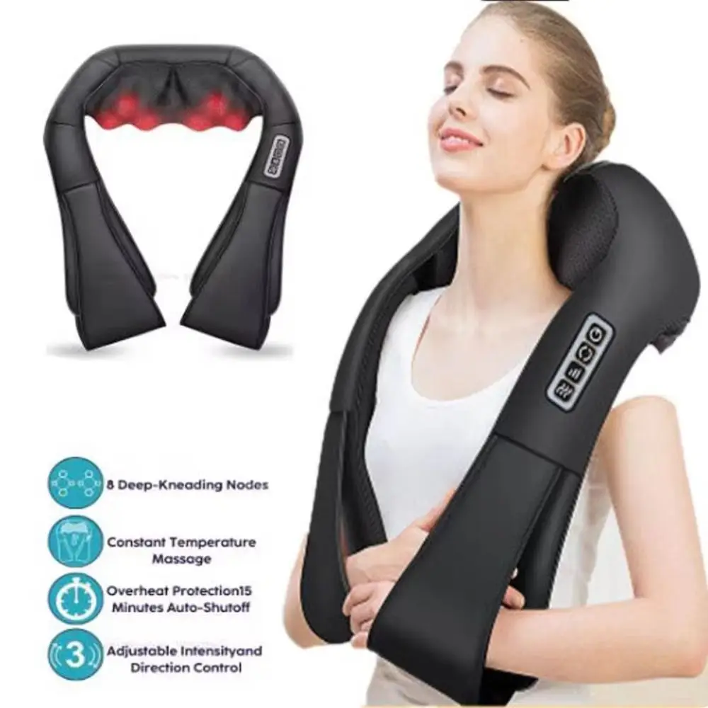 Comfortable PU Leather Electrical Massager Heated Multifunctional Neck Massager U Shape Infrared Kneading Massager Neck
Comfortable PU Leather Electrical Massager Heated Multifunctional Neck Massager U Shape Infrared Kneading Massager Neck