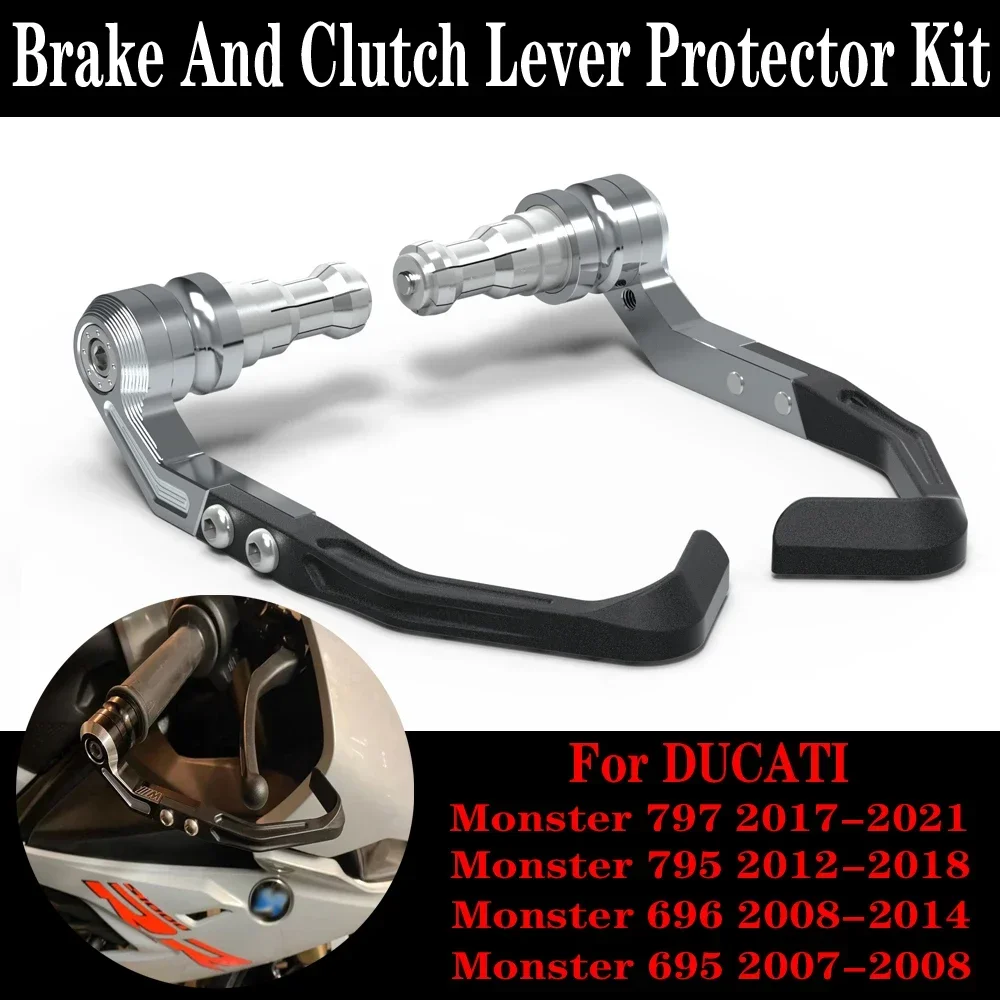 Для Ducati Monster 695 696 795 797 2007-2021 комплект защиты рычага тормоза и сцепления
Для Ducati Monster 695 696 795 797 2007-2021 комплект защиты рычага тормоза и сцепления
