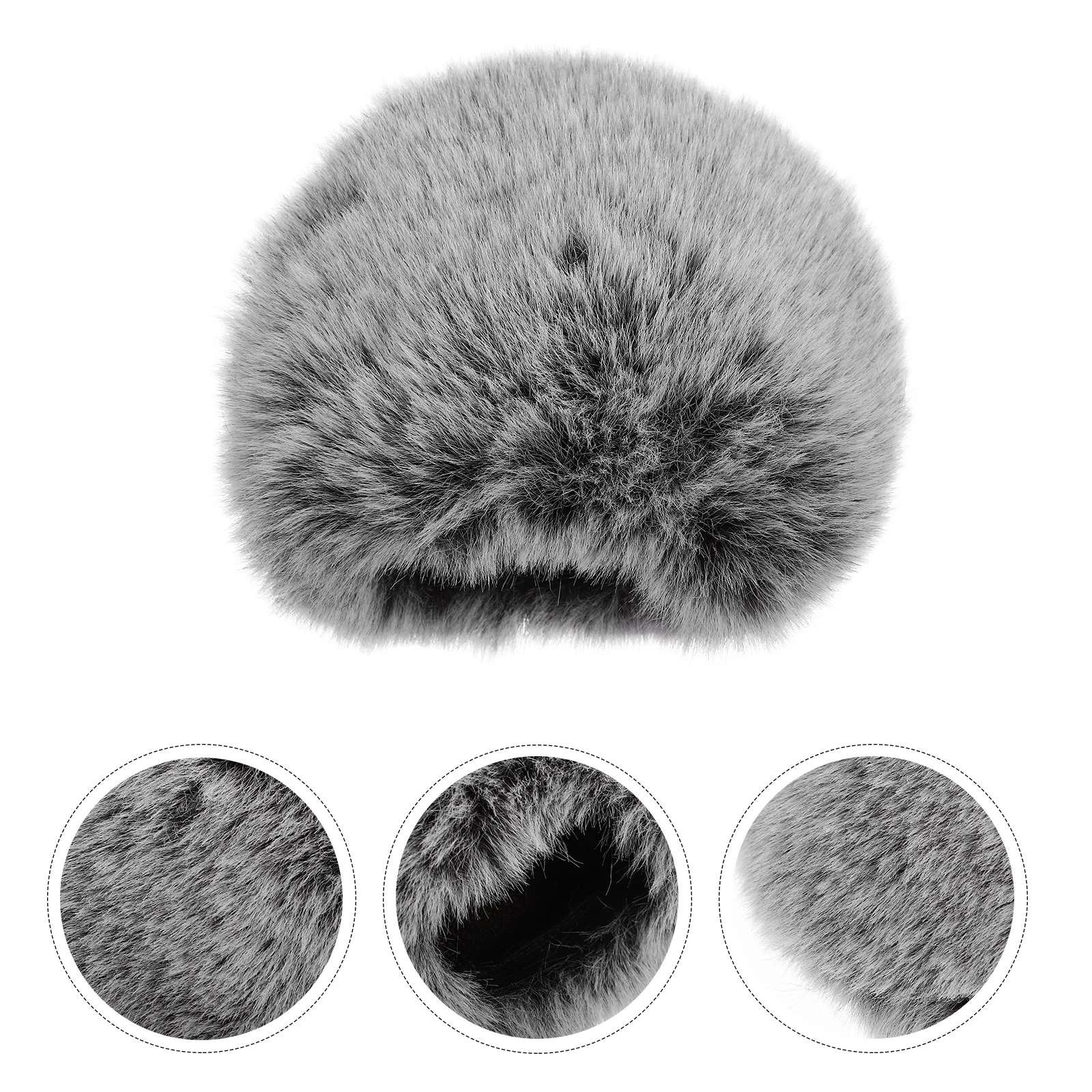 Anti-pop Wheat Cover Mic Windscreen Blowout Mask Shield Furry for Microphone Faux Muff Accessory
Anti-pop Wheat Cover Mic Windscreen Blowout Mask Shield Furry for Microphone Faux Muff Accessory