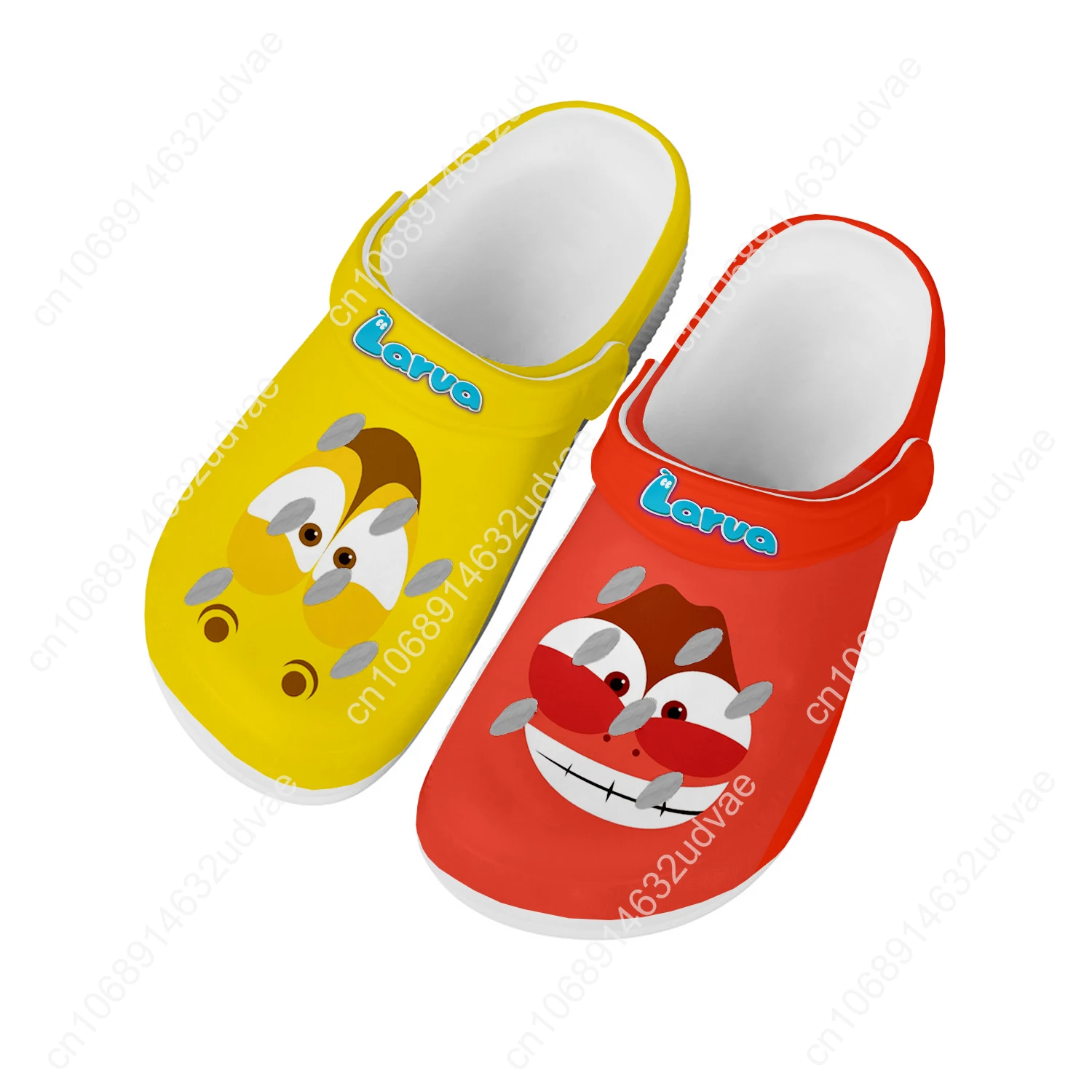 Larva Sandals Men Women Teenager Fashion Water Shoes Animation Garden Breathable Comfort Beach Clog Custom Slippers
Larva Sandals Men Women Teenager Fashion Water Shoes Animation Garden Breathable Comfort Beach Clog Custom Slippers
