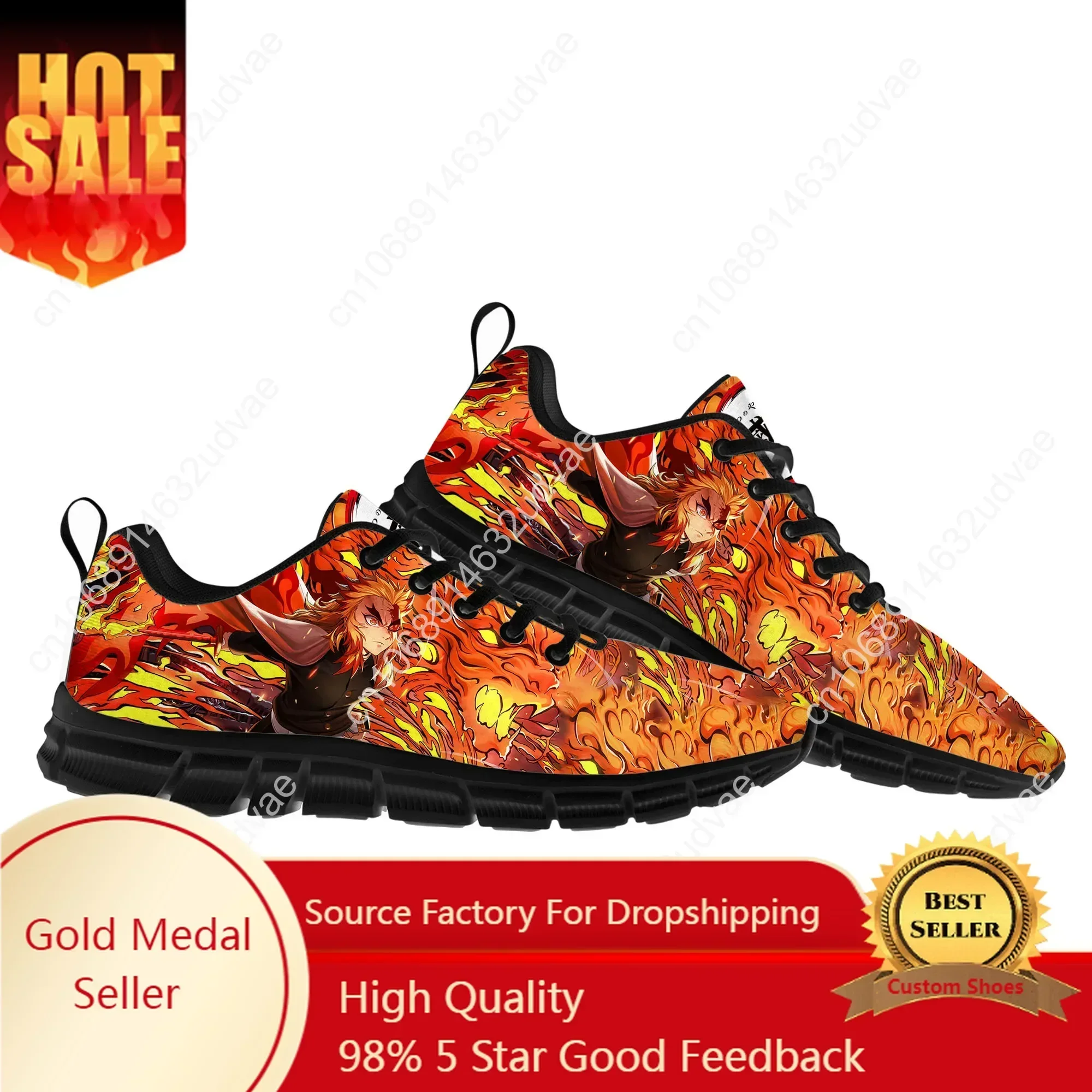 Japan Anime Cartoon Kyojuro Rengoku High Quality Fashion Sports Shoes Mens Womens Teenager Children Sneakers Fashion Couple Shoe
Japan Anime Cartoon Kyojuro Rengoku High Quality Fashion Sports Shoes Mens Womens Teenager Children Sneakers Fashion Couple Shoe