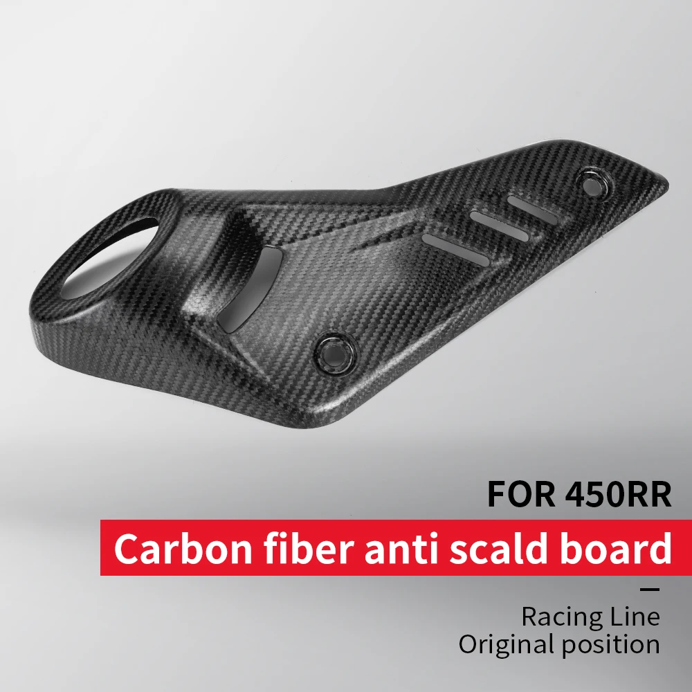 OriginalMotorcycle Exhaust Silencer Carbon Fiber Protective Cover, Heat Shield, Guard for KOVE 450RR 2023
OriginalMotorcycle Exhaust Silencer Carbon Fiber Protective Cover, Heat Shield, Guard for KOVE 450RR 2023