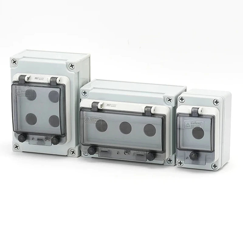 1PCS Emergency Stop Control Box Outdoor Button Switch Box With Protective Cover Waterproof Urgent Stop Button Control Box IP67
1PCS Emergency Stop Control Box Outdoor Button Switch Box With Protective Cover Waterproof Urgent Stop Button Control Box IP67