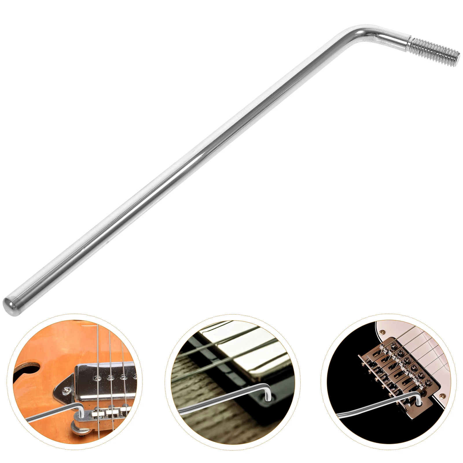 Electric Guitar Arm Threaded Metal Whammy Bar 6mm Alloy Guitar Tremolo Bar Durable Smooth Musical Instrument Component
Electric Guitar Arm Threaded Metal Whammy Bar 6mm Alloy Guitar Tremolo Bar Durable Smooth Musical Instrument Component
