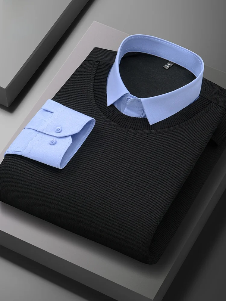 Мужской свитер Paul с длинным рукавом и воротником, осенне-зимний, приталенный, повседневный, вязаный, для бизнеса и отдыха
Мужской свитер Paul с длинным рукавом и воротником, осенне-зимний, приталенный, повседневный, вязаный, для бизнеса и отдыха