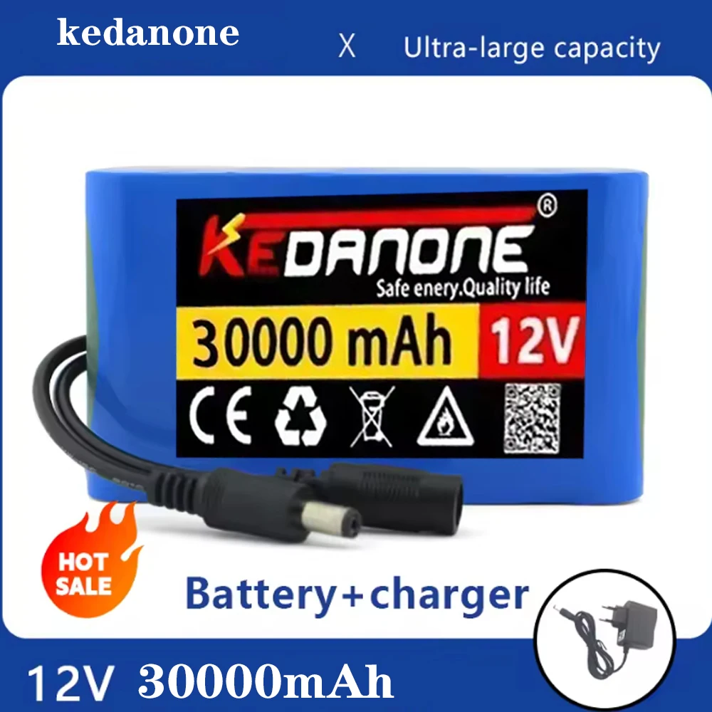 12V 30000mah Portable 3S2P 18650 Rechargeable Li-Ion lithium battery 12v For LED Lamp Light Backup Powe Etc+ Charger
12V 30000mah Portable 3S2P 18650 Rechargeable Li-Ion lithium battery 12v For LED Lamp Light Backup Powe Etc+ Charger