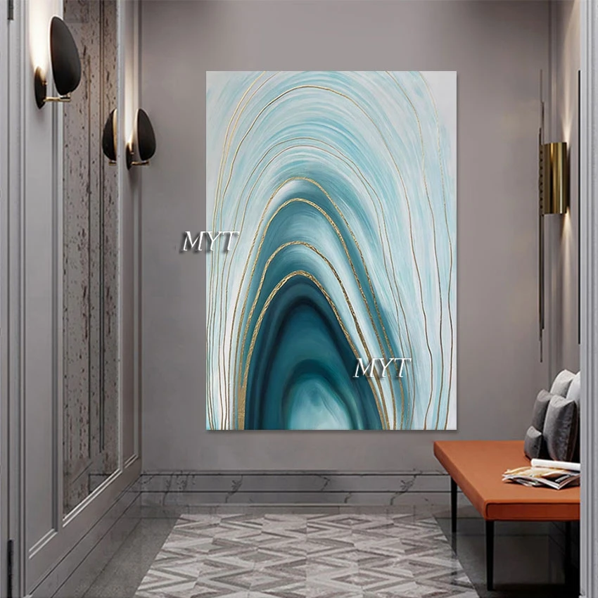 Gold Foil Design Home Decoration Accessories Modern Abstract Canvas Oil Painting Hand-painted Wall Art Custom Interior Picture
Gold Foil Design Home Decoration Accessories Modern Abstract Canvas Oil Painting Hand-painted Wall Art Custom Interior Picture