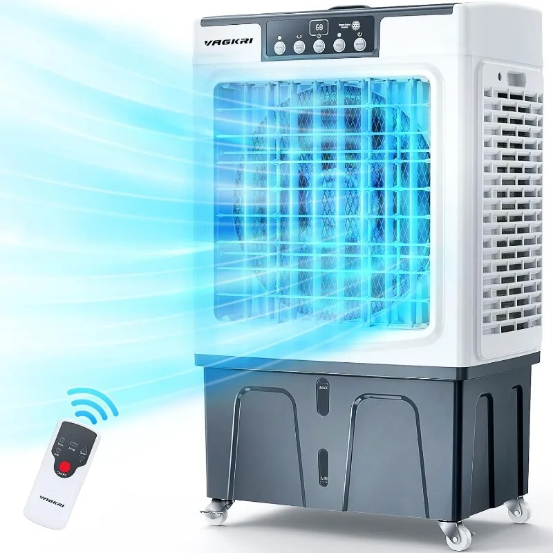 Испарительный охладитель, испарительный воздухоохладитель VAGKRI 3000CFM, 3 скорости ветра для наружного использования в помещении, 12 галлонов
Испарительный охладитель, испарительный воздухоохладитель VAGKRI 3000CFM, 3 скорости ветра для наружного использования в помещении, 12 галлонов