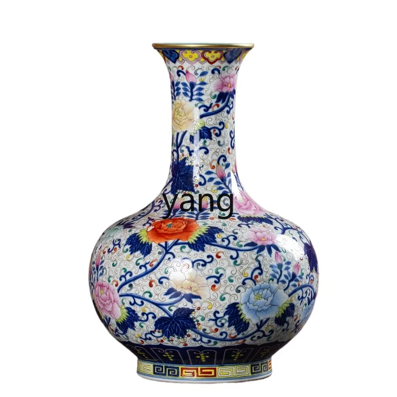 Yjq antique Jingdezhen vase ceramic ornament living room Bogu frame porcelain high sense
Yjq antique Jingdezhen vase ceramic ornament living room Bogu frame porcelain high sense