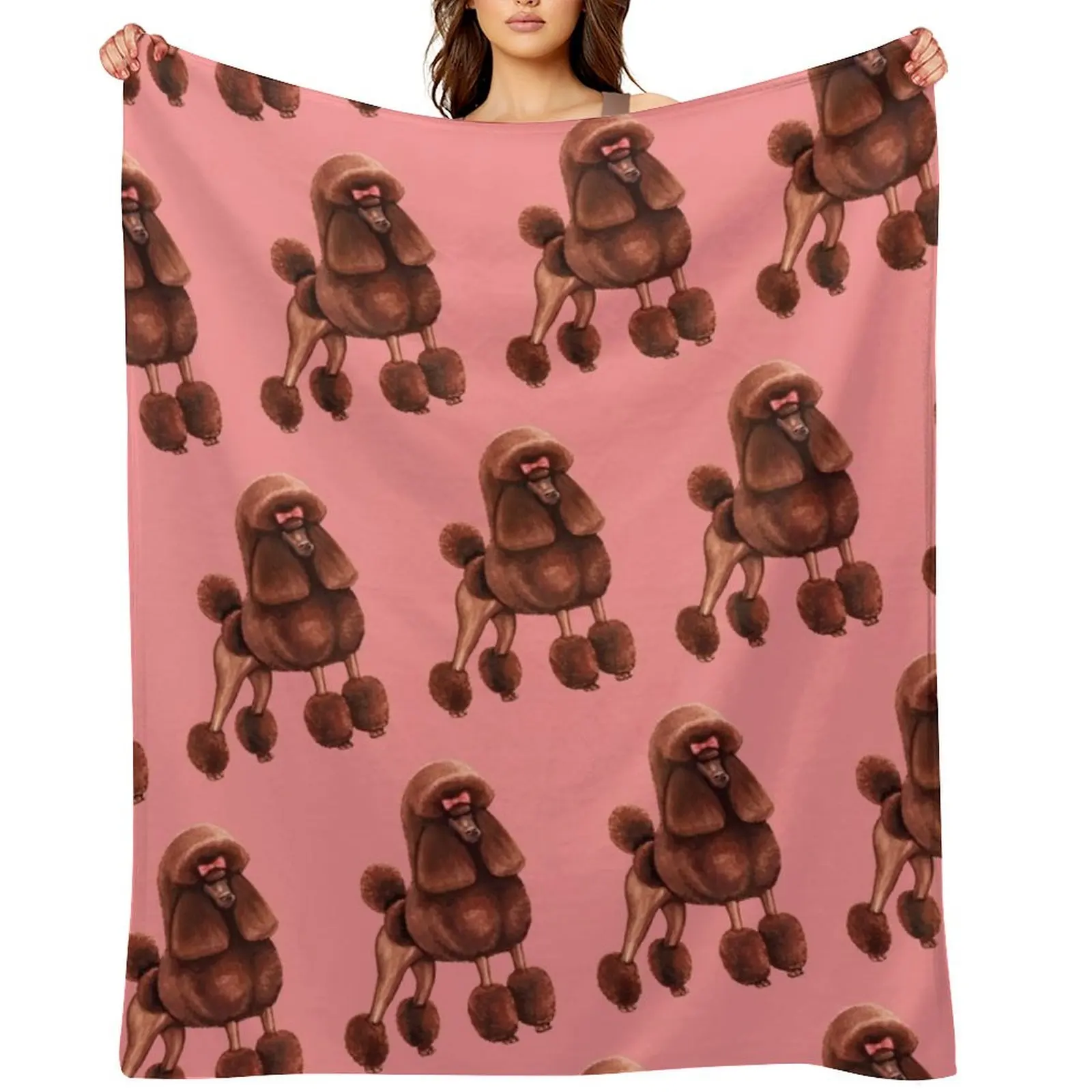 Poodle Pattern - Pink Throw Blanket bed plaid Blankets For Baby blankets and throws Decoratives Blankets
Poodle Pattern - Pink Throw Blanket bed plaid Blankets For Baby blankets and throws Decoratives Blankets