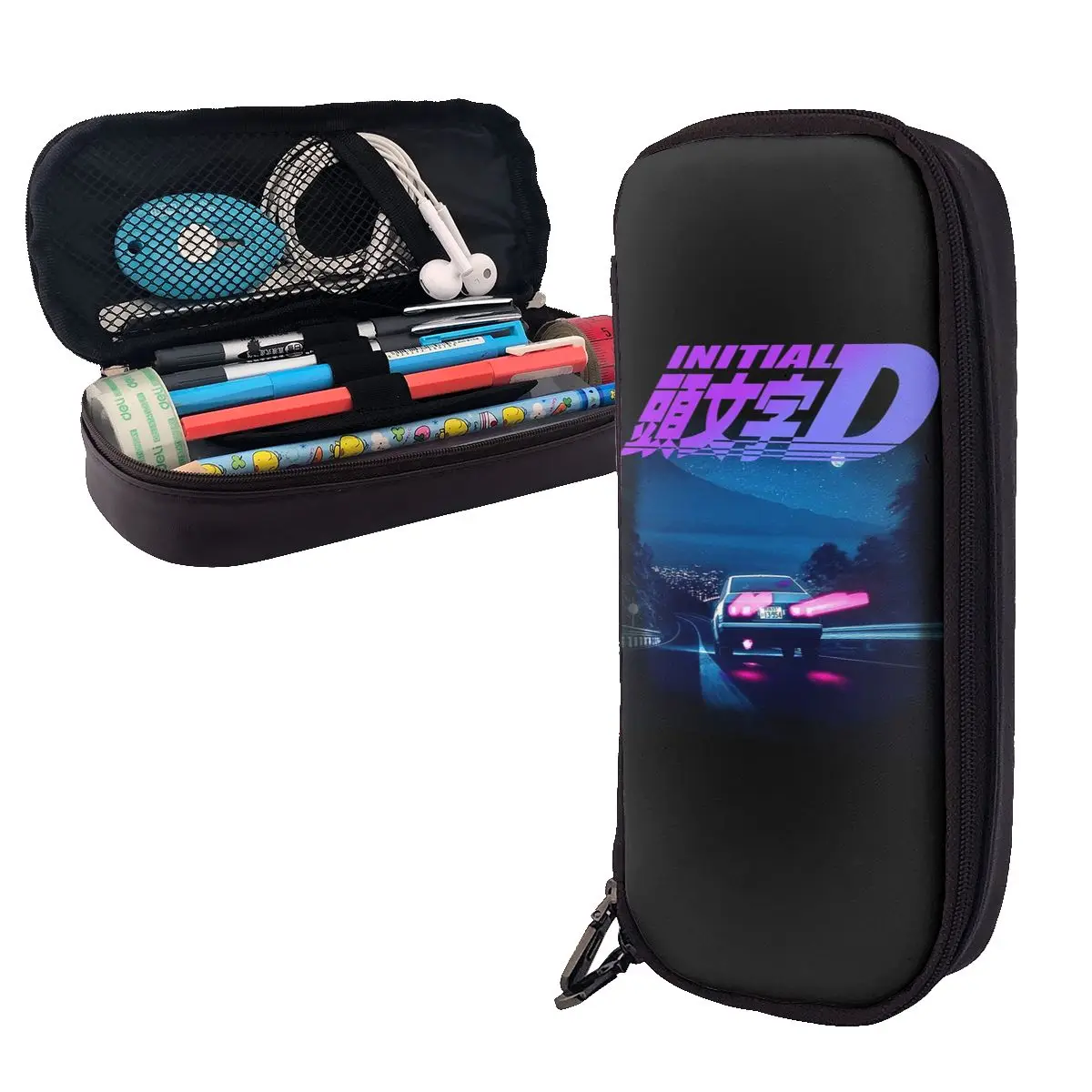 Initial D Neon Ae86 Leather Pencil Cases Pencil Pouch Storage Stationery Supplies Pen Box Pencil Bag for Boys Girls School
Initial D Neon Ae86 Leather Pencil Cases Pencil Pouch Storage Stationery Supplies Pen Box Pencil Bag for Boys Girls School