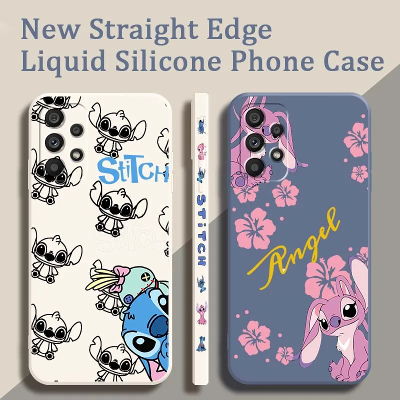 Angel Stitch Cute Cartoon Phone Case For Samsung A71 A72 A73 A51 A52 A53 A54 A55 A21s A35 A34 A32 A03 5G Liquid Left Rope
Angel Stitch Cute Cartoon Phone Case For Samsung A71 A72 A73 A51 A52 A53 A54 A55 A21s A35 A34 A32 A03 5G Liquid Left Rope