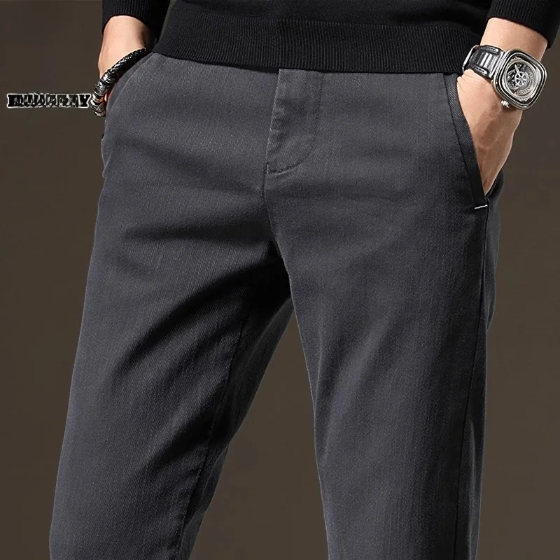 Men's Slim Straight Casual Pants Spring 2024 Fashionable Versatile Simple Long Trousers Youthful Energy Style
Men's Slim Straight Casual Pants Spring 2024 Fashionable Versatile Simple Long Trousers Youthful Energy Style