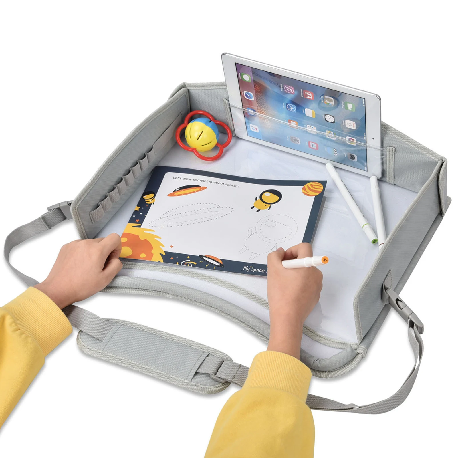 Kids Car Seat Travel Tray Waterproof Lap Learning Tray Table Auto Organizer Storage Table With Mesh Pocket Snacks Toy Cup Holder
Kids Car Seat Travel Tray Waterproof Lap Learning Tray Table Auto Organizer Storage Table With Mesh Pocket Snacks Toy Cup Holder