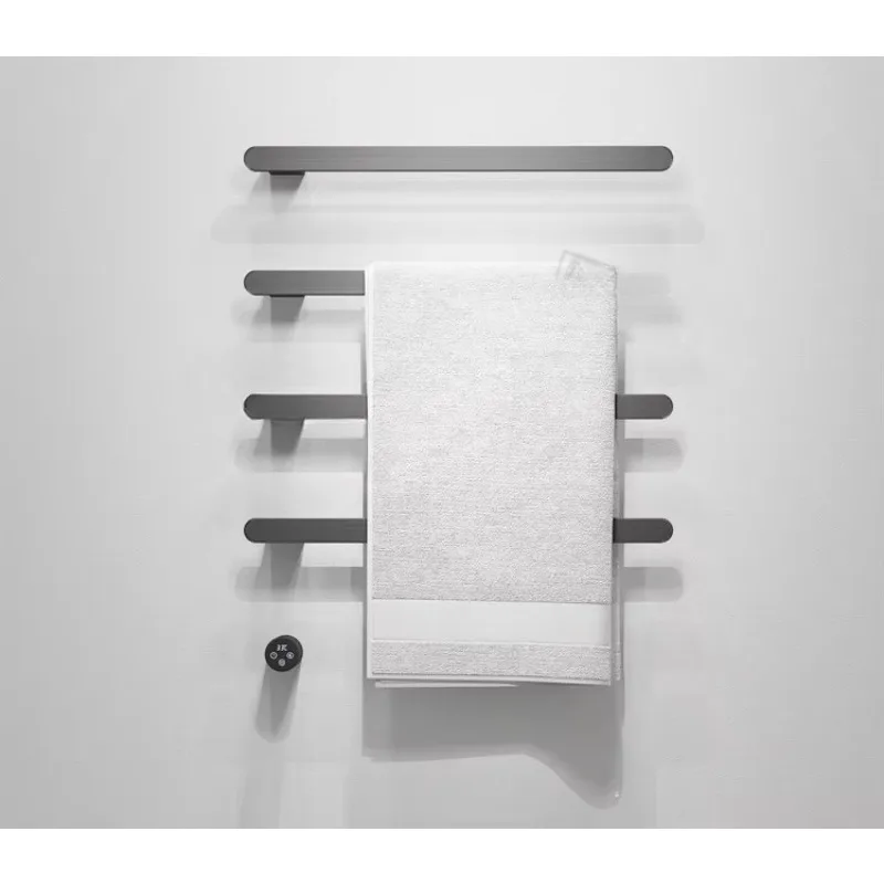 PVD Surface Electric Heating Towel Rack Modern Design Bathroom Wall Mounted Towel Rack
PVD Surface Electric Heating Towel Rack Modern Design Bathroom Wall Mounted Towel Rack