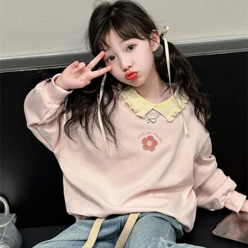 Sweatshirts Girls Hoodies Cotton Tops Overcoat Outwear 2025 Soft Winter Autumn Kids School Christmas Gift Children's Clothing
Sweatshirts Girls Hoodies Cotton Tops Overcoat Outwear 2025 Soft Winter Autumn Kids School Christmas Gift Children's Clothing