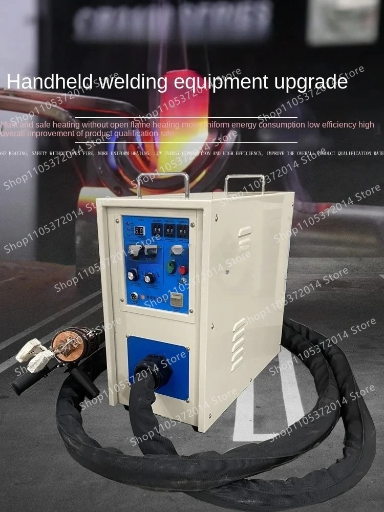 High-Frequency Induction Heating Machine for Small Copper Pipe Quenching Annealing Brazing Welding Equipment
High-Frequency Induction Heating Machine for Small Copper Pipe Quenching Annealing Brazing Welding Equipment