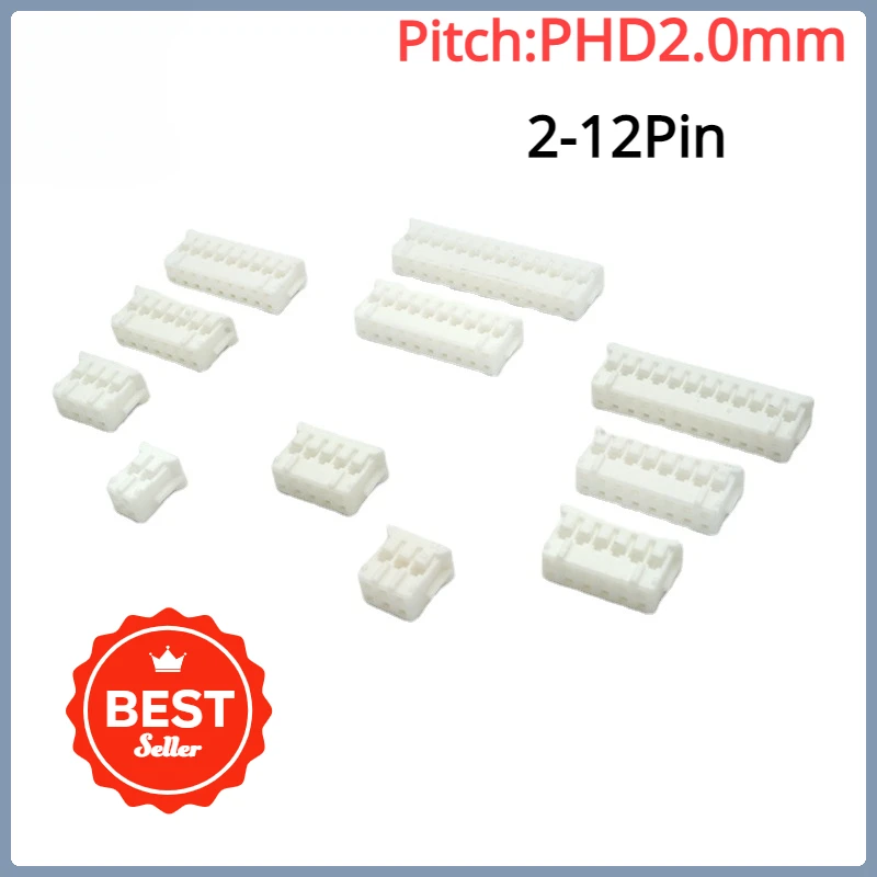 20pcs Rubber Housing PHD2.0mm Pitch 2.0mm Double Row Rubber Housing Plug 4P 6P 8P 10P-40p Connector Terminal Connector Socket
20pcs Rubber Housing PHD2.0mm Pitch 2.0mm Double Row Rubber Housing Plug 4P 6P 8P 10P-40p Connector Terminal Connector Socket