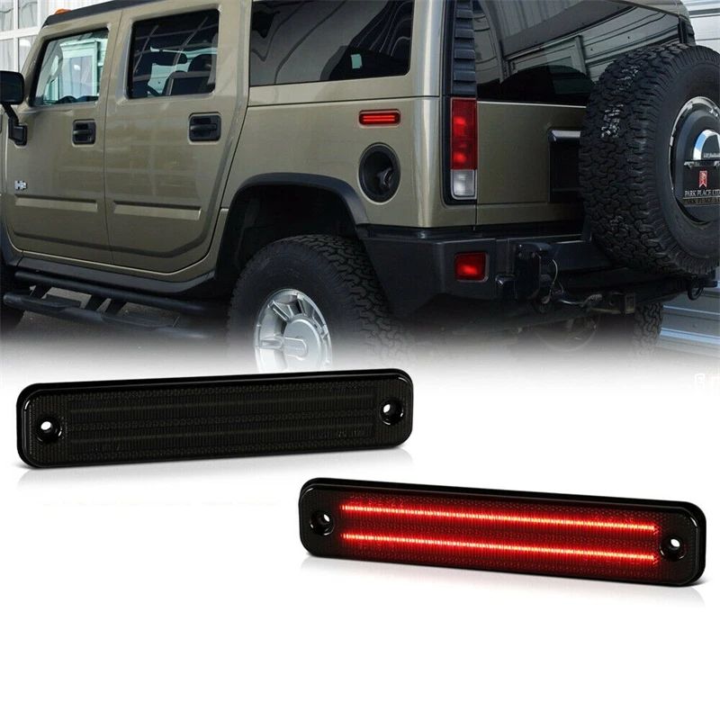 For Hummer H2 2003-2009 Front/Rear LED Amber Side Marker Lights Lamps Smoked/Clear Lens 2Pcs
For Hummer H2 2003-2009 Front/Rear LED Amber Side Marker Lights Lamps Smoked/Clear Lens 2Pcs