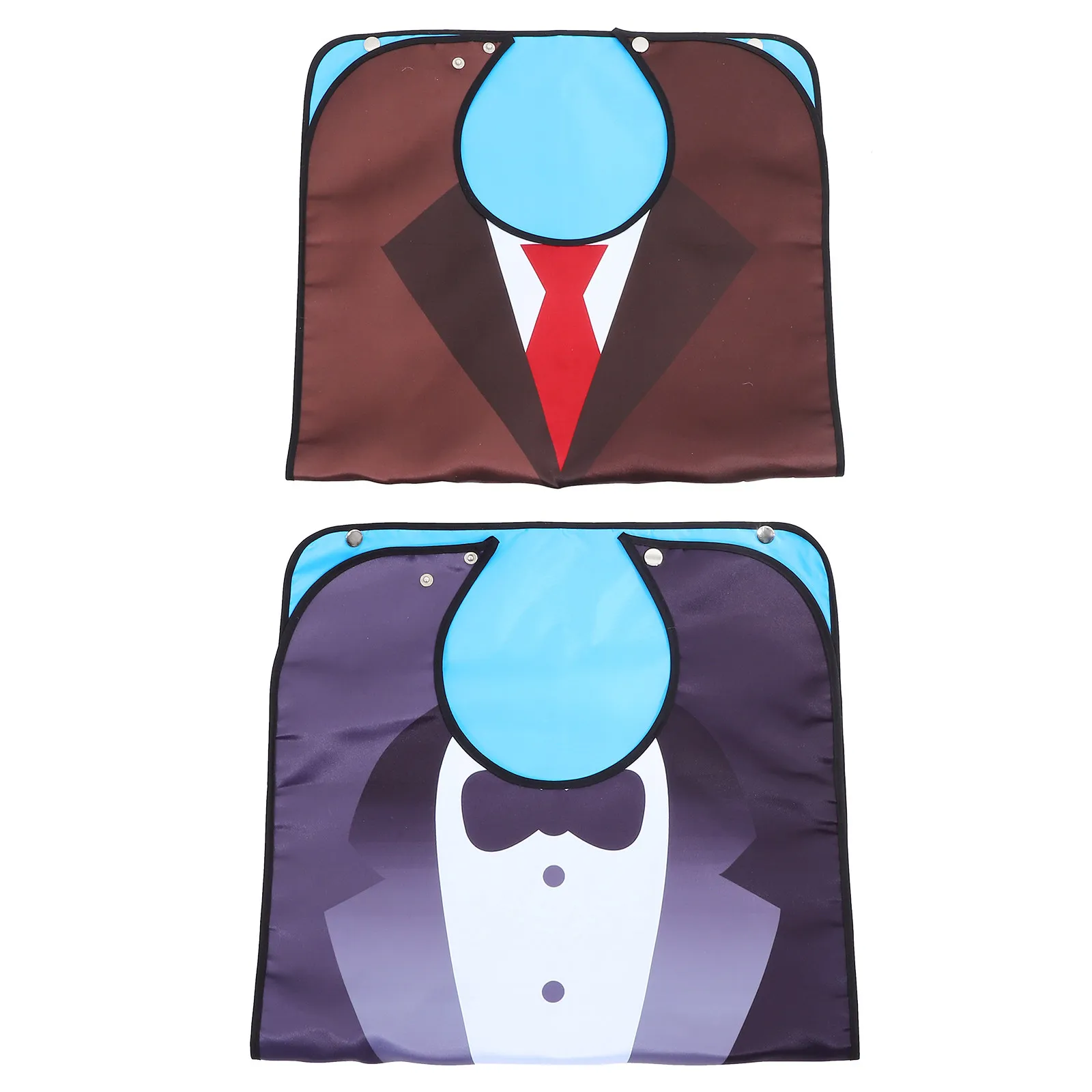 2Pcs Polyester Adult Bibs Waterproof Clothing Protector Fasten Back Button Comfortable Fit for Elder Patient Eating Protection
2Pcs Polyester Adult Bibs Waterproof Clothing Protector Fasten Back Button Comfortable Fit for Elder Patient Eating Protection