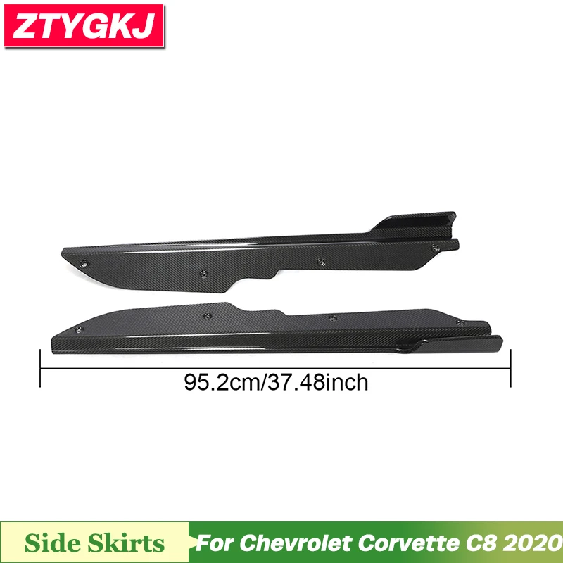 Высококачественный материал из углеродного волокна, боковые юбки, накладки для наращивания губ для Chevrolet Corvette C8 2020 Up
Высококачественный материал из углеродного волокна, боковые юбки, накладки для наращивания губ для Chevrolet Corvette C8 2020 Up