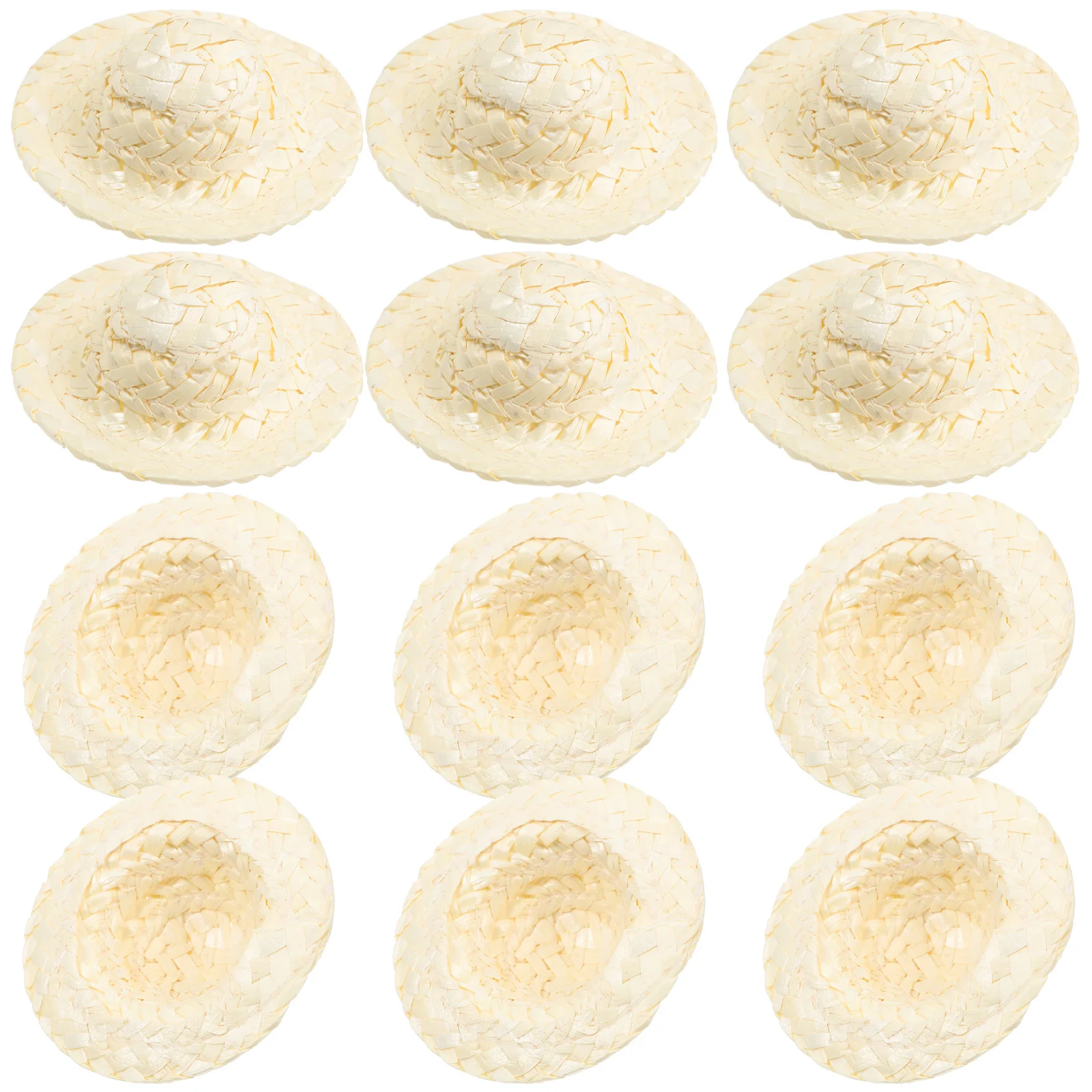 12pcs Mini Woven Straw Hats 8cm Decorative Photo Prop for DIY Craft Party Hats Small Folding Braided Accessories
12pcs Mini Woven Straw Hats 8cm Decorative Photo Prop for DIY Craft Party Hats Small Folding Braided Accessories