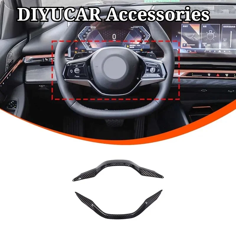 For BMW X3 G45 2024-2026 ABS Carbon Fiber Car Steering Wheel Cover Trim Interior Accessories (Luxury Edition)
For BMW X3 G45 2024-2026 ABS Carbon Fiber Car Steering Wheel Cover Trim Interior Accessories (Luxury Edition)