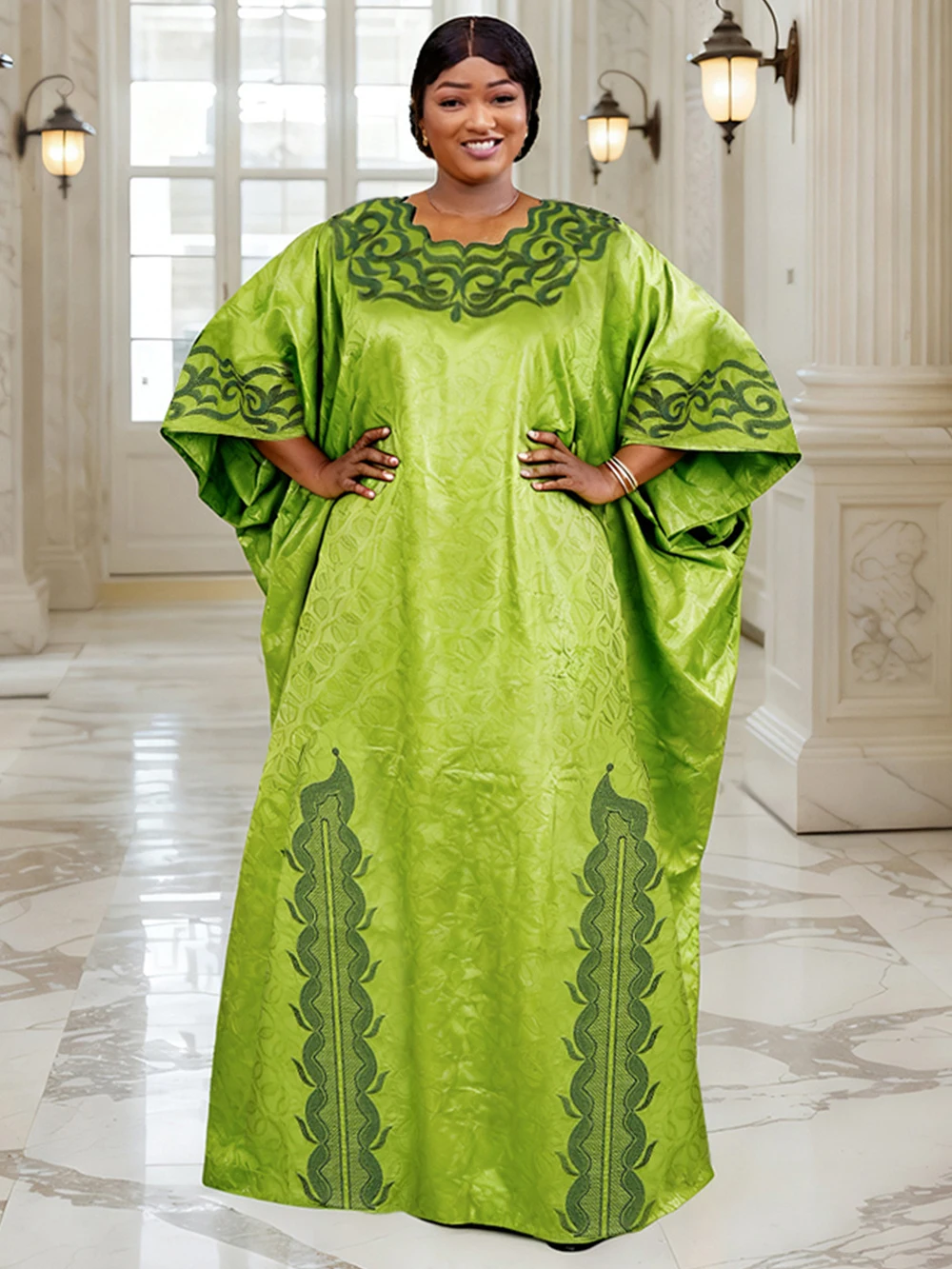 Африканские традиционные платья Базен, элегантные женские длинные халаты больших размеров, Дашики, Анкара, наряды с вышивкой, вечерние платья для выпускного вечера
Африканские традиционные платья Базен, элегантные женские длинные халаты больших размеров, Дашики, Анкара, наряды с вышивкой, вечерние платья для выпускного вечера