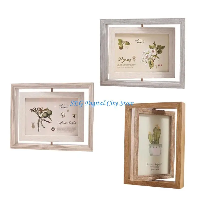 U75B 6 Inch Double Sided Swivels Photo Stand Picture Frame For Wall Tabletop Display
U75B 6 Inch Double Sided Swivels Photo Stand Picture Frame For Wall Tabletop Display