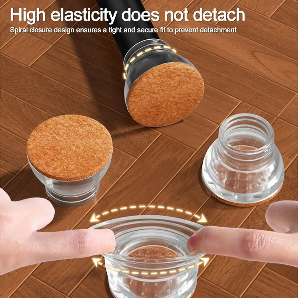 4pcs/set Round Shape Furniture Felt Pad Anti-Scratch Floor Protector Anti-slip Mat Decreases Friction Wear-resisting
4pcs/set Round Shape Furniture Felt Pad Anti-Scratch Floor Protector Anti-slip Mat Decreases Friction Wear-resisting