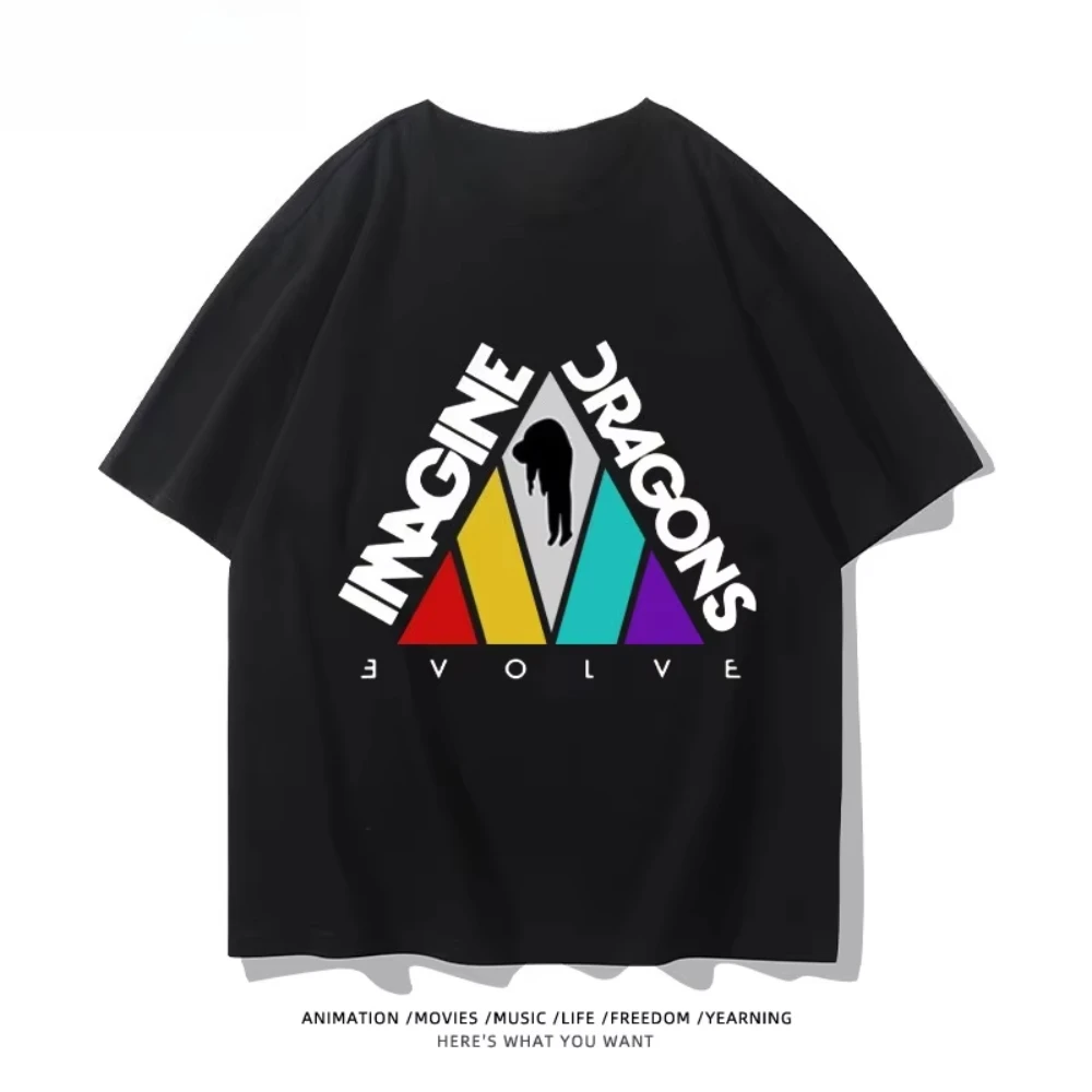 2025 New Imagine Dragons Loom Band Printed Graphic T Shirts Women Short Sleeve T Shirts High Quality Men's Clothes Street Wear
2025 New Imagine Dragons Loom Band Printed Graphic T Shirts Women Short Sleeve T Shirts High Quality Men's Clothes Street Wear