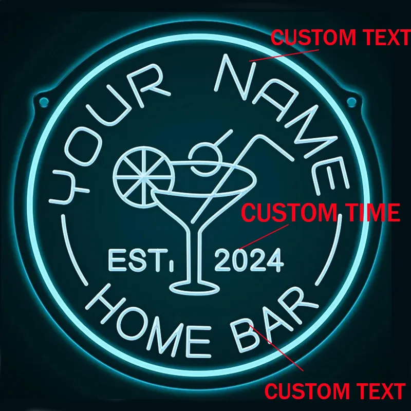 Personalized Custom Cocktail Logo Neon Sign adjustable brightness USB Powered Neon Sign Wall Decor for Bars Party Pubs
Personalized Custom Cocktail Logo Neon Sign adjustable brightness USB Powered Neon Sign Wall Decor for Bars Party Pubs