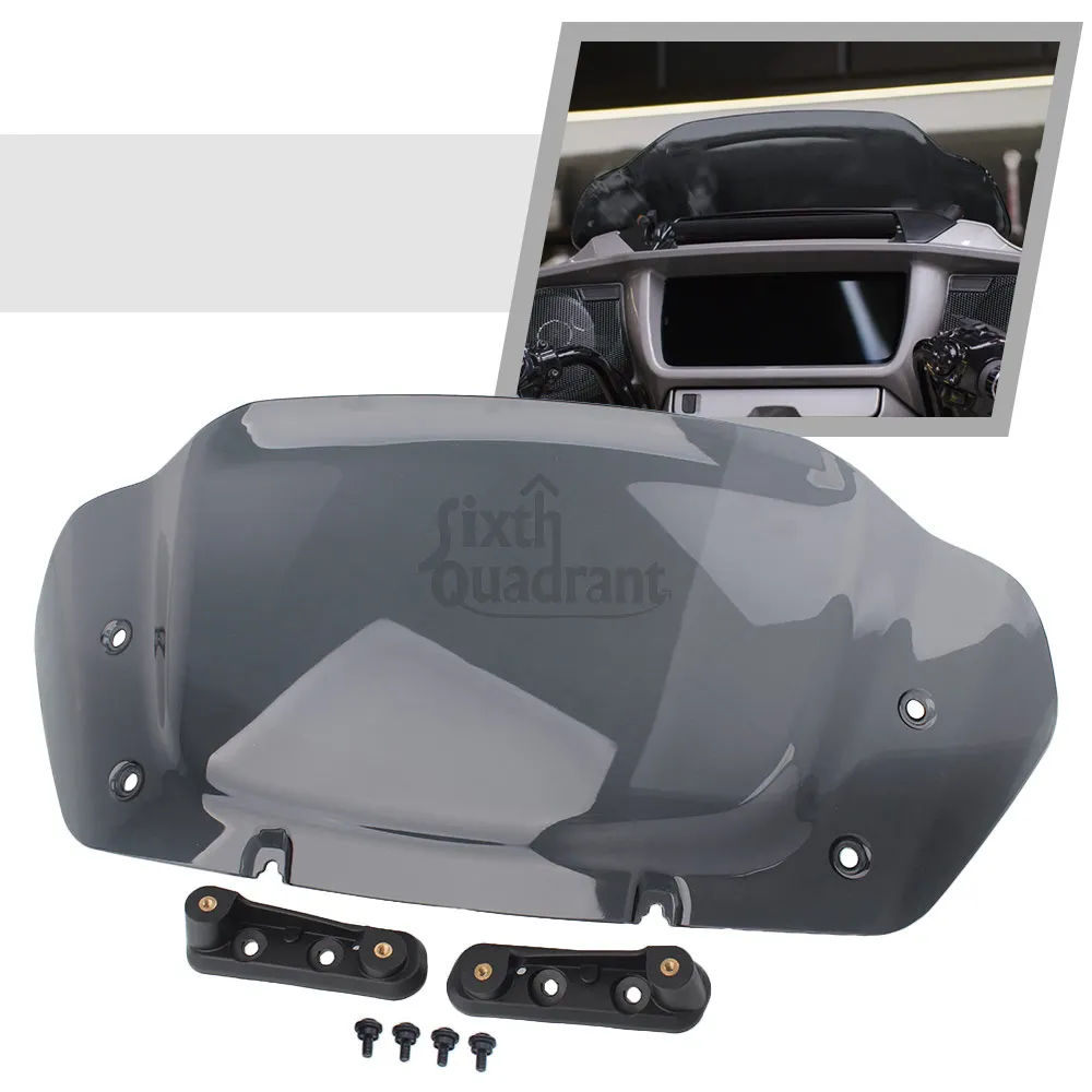 10" Front Upper Fairing Windshield Wind deflector Cowling Windscreen Motor 2023 2024+ For Harley Street Glide FLHX/I CVO FLHXSE
10" Front Upper Fairing Windshield Wind deflector Cowling Windscreen Motor 2023 2024+ For Harley Street Glide FLHX/I CVO FLHXSE