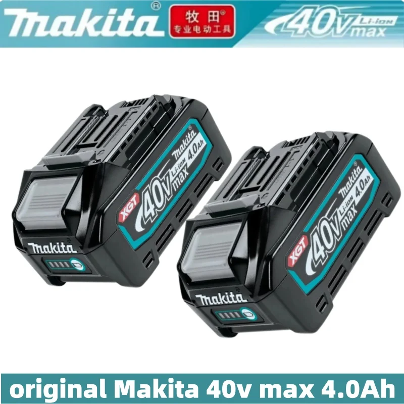 Genuine 40V Makita XGT 4.0Ah Lithium-ion Battery High Output Compatible BL4025 BL4040 BL4020 BL4050 for Cordless Cutting Tools
Genuine 40V Makita XGT 4.0Ah Lithium-ion Battery High Output Compatible BL4025 BL4040 BL4020 BL4050 for Cordless Cutting Tools