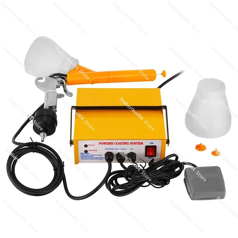 Portable Manual Spray Gun Electrostatic Spray Powder Coating Gun System Machinery
Portable Manual Spray Gun Electrostatic Spray Powder Coating Gun System Machinery