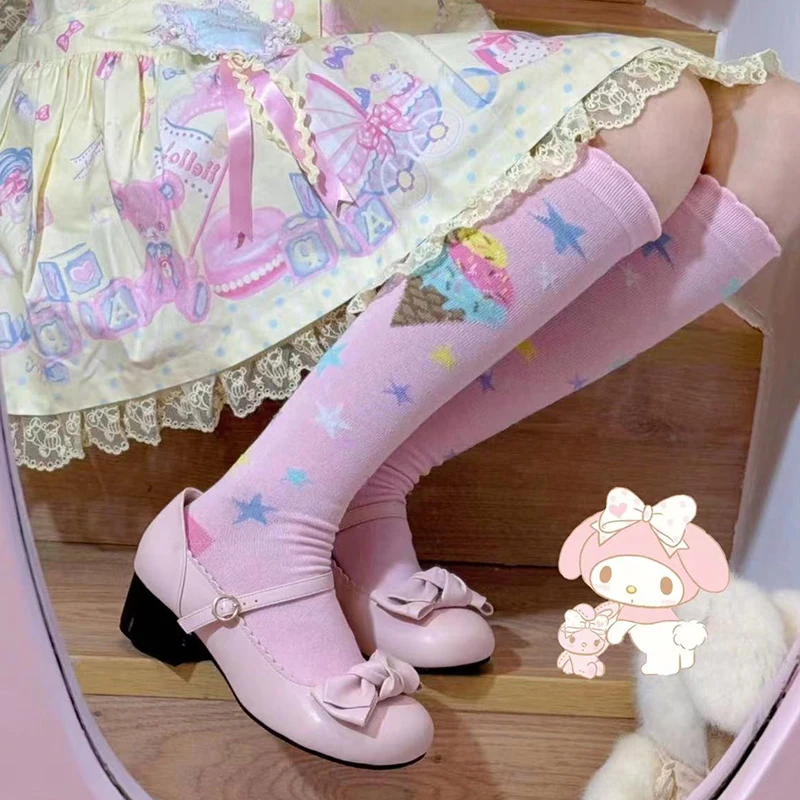 Taro Original Cream Star Lolita Socks Calf Sweet Ice Cream Cotton Lolita Sweet Socks
Taro Original Cream Star Lolita Socks Calf Sweet Ice Cream Cotton Lolita Sweet Socks