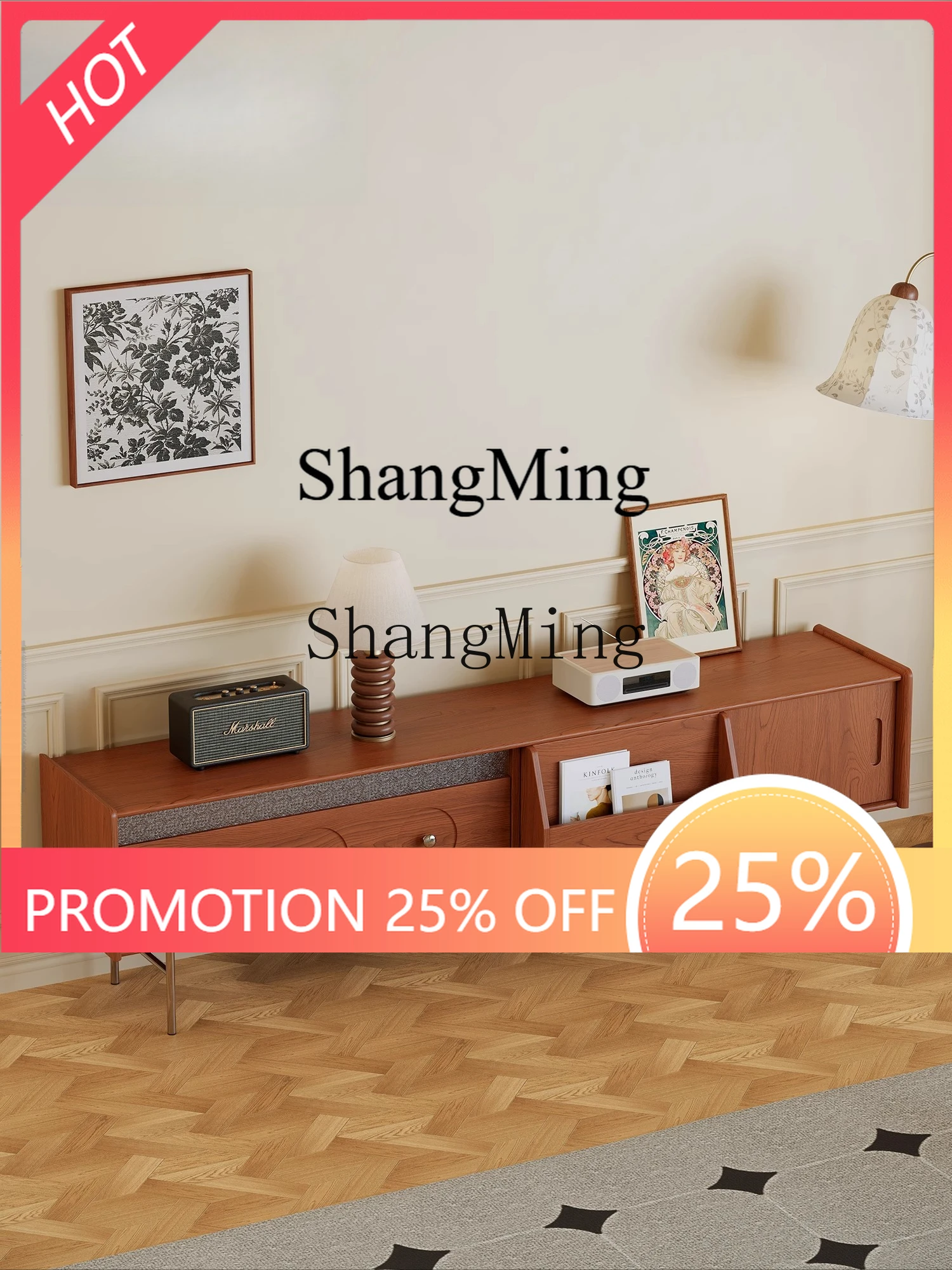 FG New Mid-Century Style TV Cabinet for Living Room, Home Use, Light Luxury, Internet Celebrity High-Leg TV Cabinet
FG New Mid-Century Style TV Cabinet for Living Room, Home Use, Light Luxury, Internet Celebrity High-Leg TV Cabinet