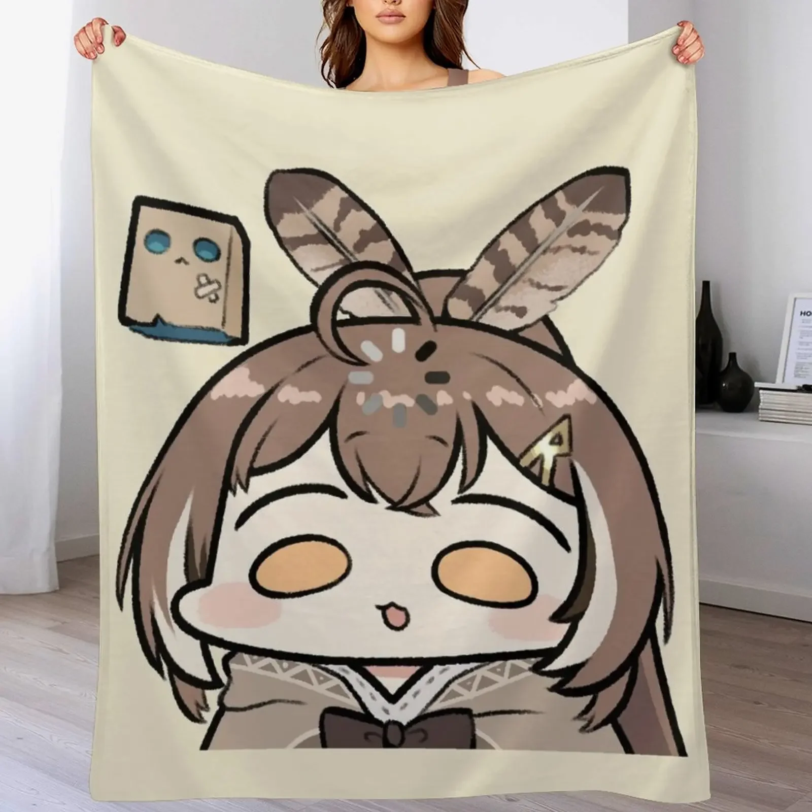 Nanashi Mumei Forgor Throw Blanket Furry sofa bed Soft Big blankets ands Blankets
Nanashi Mumei Forgor Throw Blanket Furry sofa bed Soft Big blankets ands Blankets