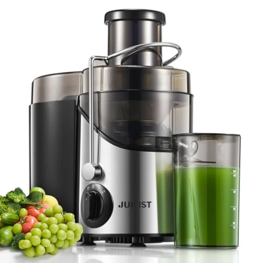 Juicer Machines 3" Wide Mouth Juicer Extractor Max Power 800W for Vegetable and Fruit with 3-Speed Setting 400W Motor Easy to C
Juicer Machines 3" Wide Mouth Juicer Extractor Max Power 800W for Vegetable and Fruit with 3-Speed Setting 400W Motor Easy to C
